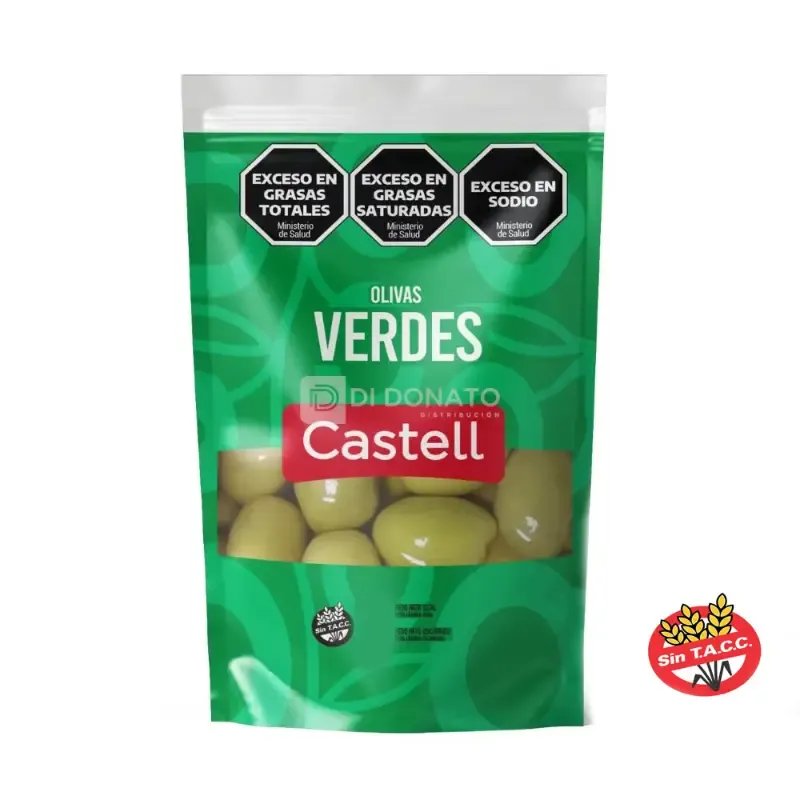 綠橄欖 CASTELL 立袋 170 g