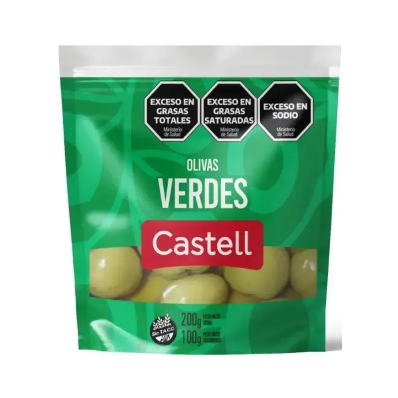 綠橄欖 CASTELL 立袋 90 g