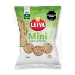 Mini Crackers 100% Vegetal LEIVA 250 gr
