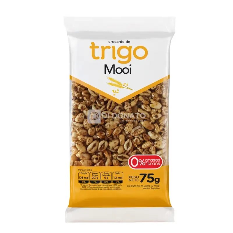 Crocante de Trigo MOOI 75 gr