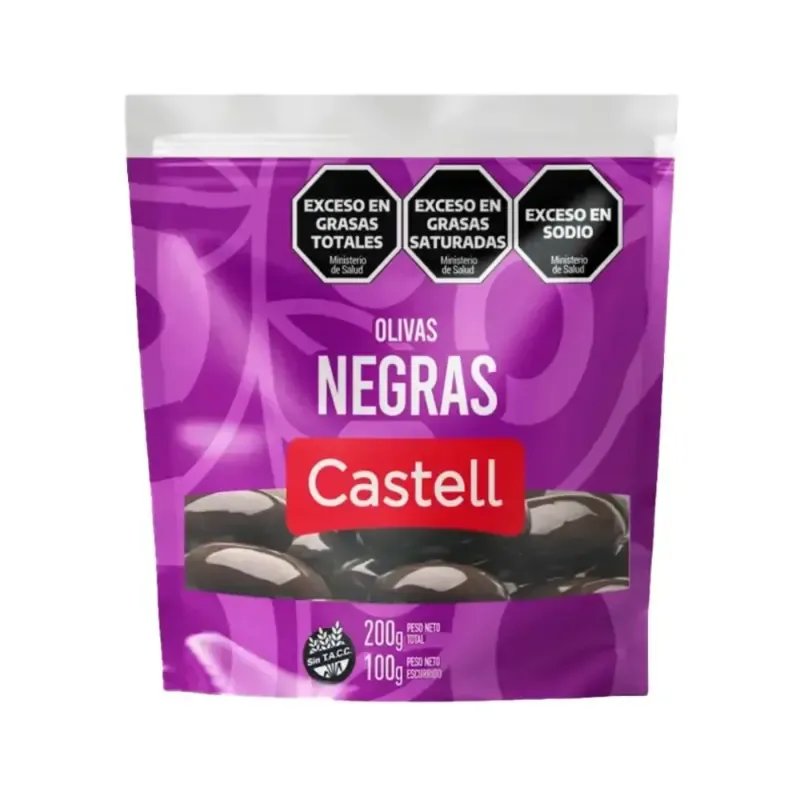 黑橄欖 CASTELL 立袋 90 g