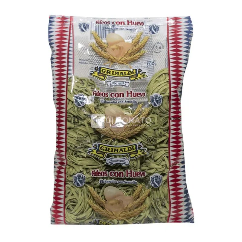 Fideos Nidos Verdes al Huevo GRIMALDI 500 gr