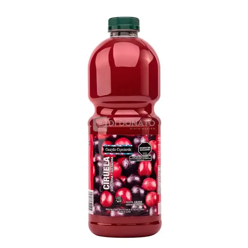 果汁 甜菊 李子 CUARTO CRECIENTE 500 ml