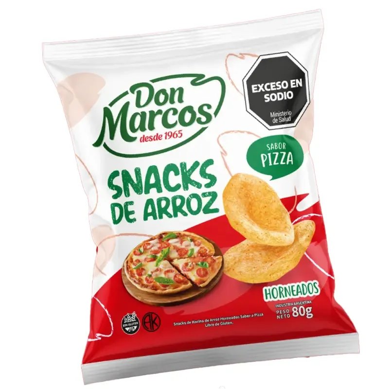 Snack Arroz Pizza DON MARCOS 80 gr