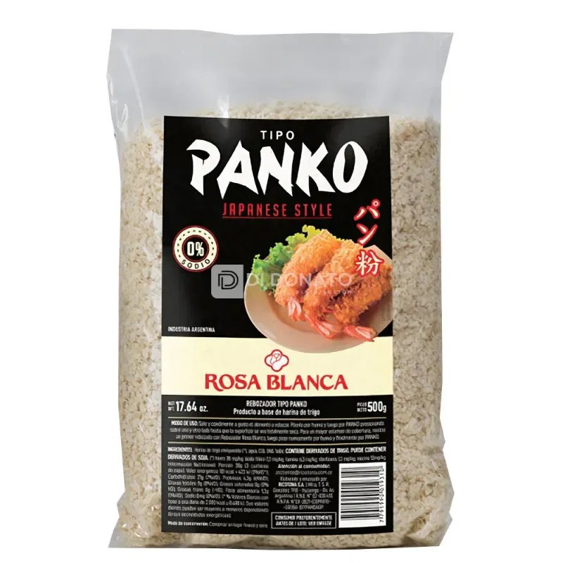 Crocante Panko Tradic ROSA BLANCA 500 gr