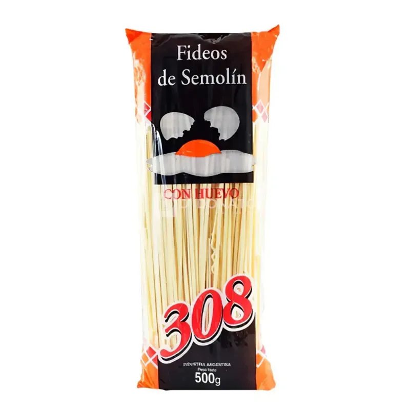 Fideos Tallarín N 3 al Huevo 308 500 gr