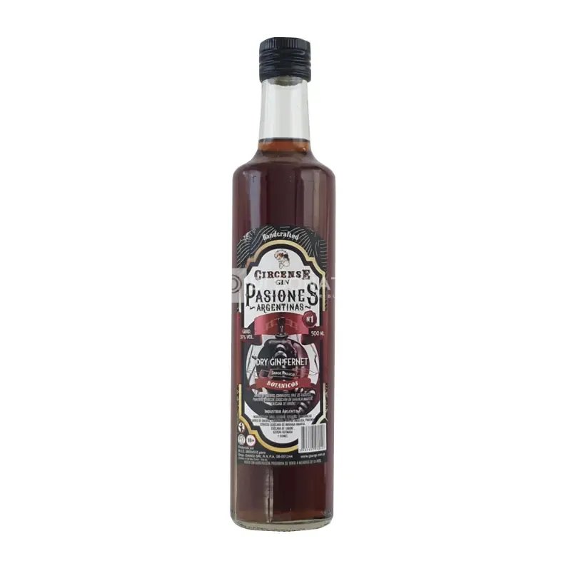 Dry Gin + Fernet PASIONES ARGENTINAS 500 cc