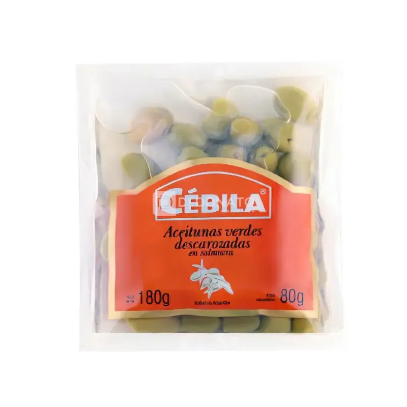 Aceituna Verde Descarozada CEBILA Sachet 80 gr