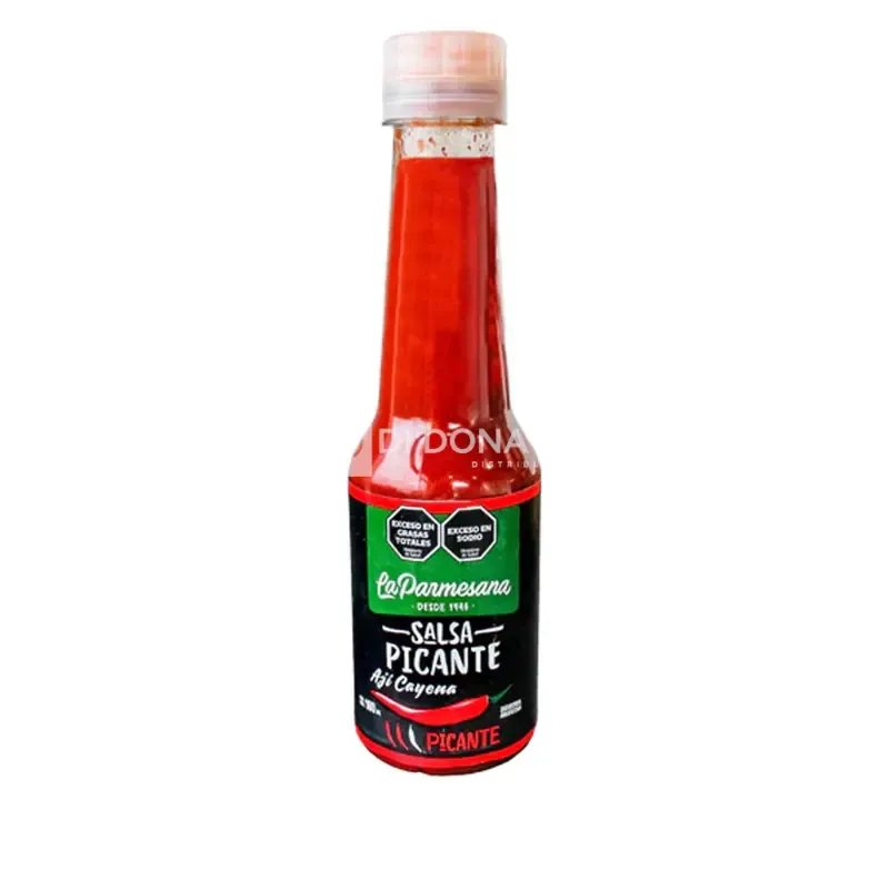 Salsa Picante Roja LA PARMESANA 180 cc