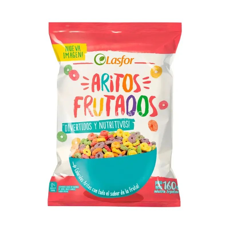 Aritos Frutados LASFOR 160 gr