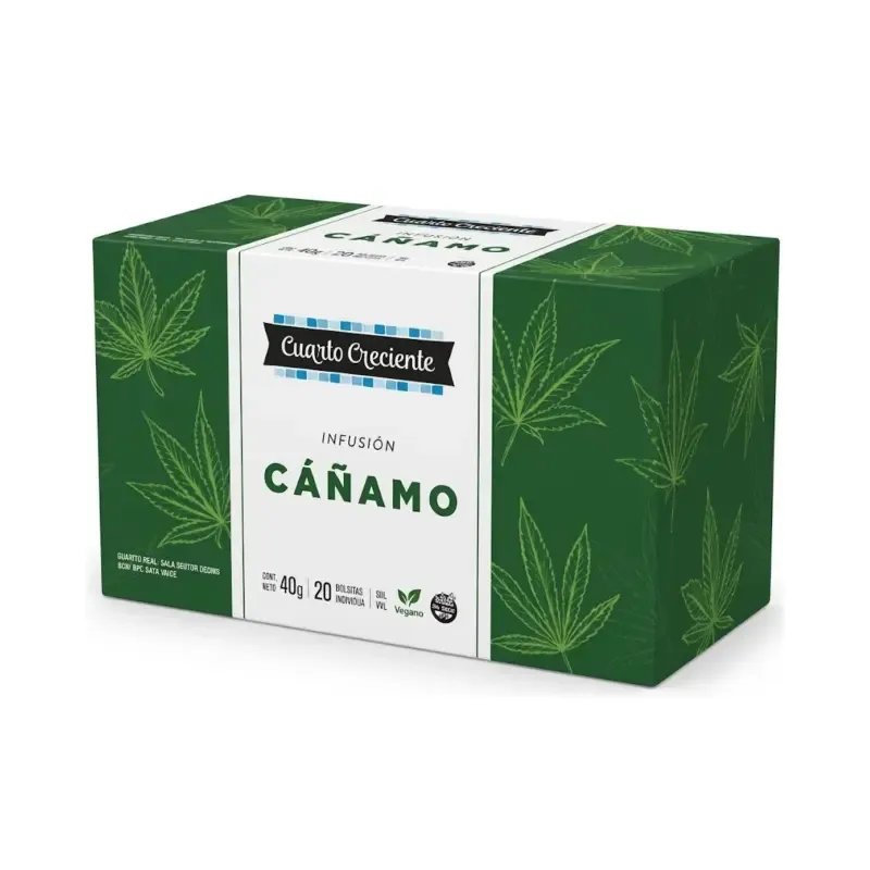 Infusión de Cáñamo CUARTO CRECIENTE 20 saq