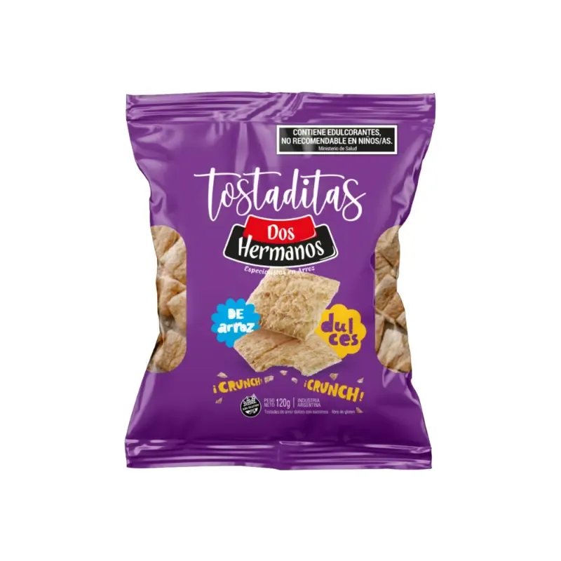 Tostada Dulce Arroz DOS HERMANOS 120 gr