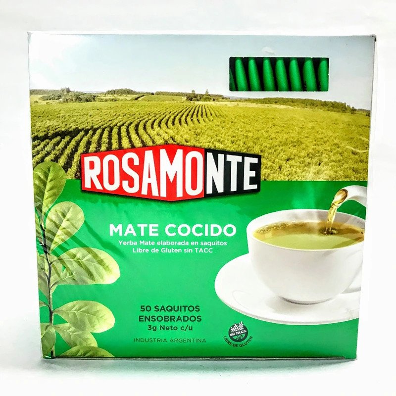 Mate Cocido Rosamonte 50 Saquitos De 3 G | DiDonato