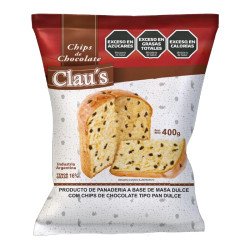 Pan Dulce Con Chips De Chocolate Claus 400 G | DiDonato
