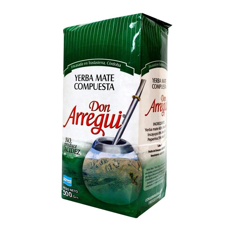 Yerba Mate Compuesta Con Hierbas Serranas Don Arregui 500 G | DiDonato