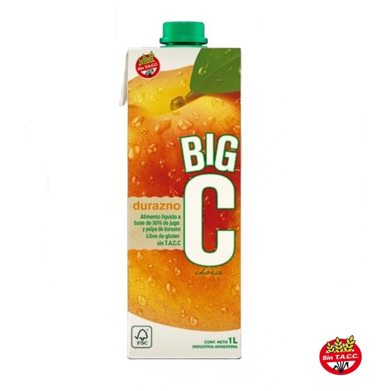 Jugo Sabor Durazno Big Choise 1 L | DiDonato