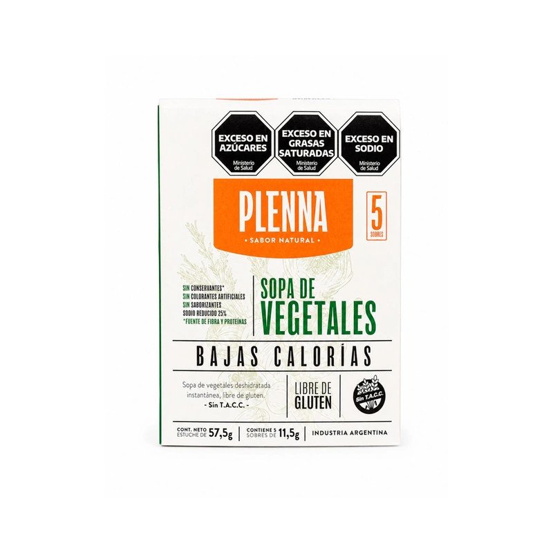 Sopa De Vegetales Plenna 11.5 G | DiDonato