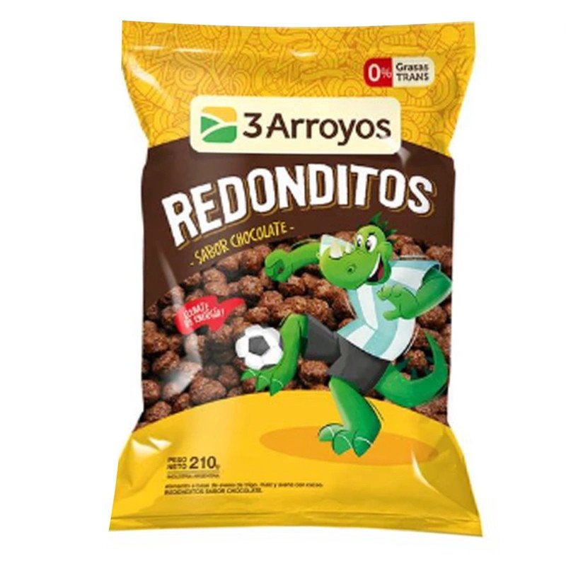 Cereales Redonditos De Chocolate 3 Arroyos 210 G | DiDonato