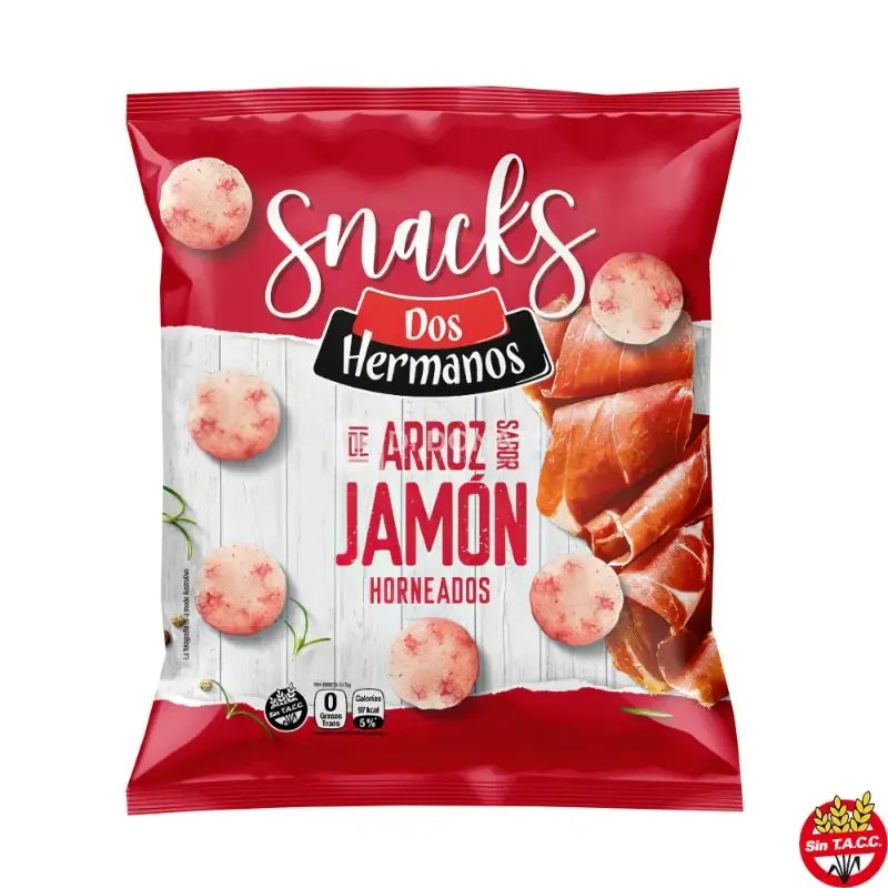 Snack Arroz Jamon DOS HERMANOS 80 gr