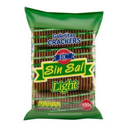 Galletitas Crackers Sin Sal Light RC 450 G | DiDonato