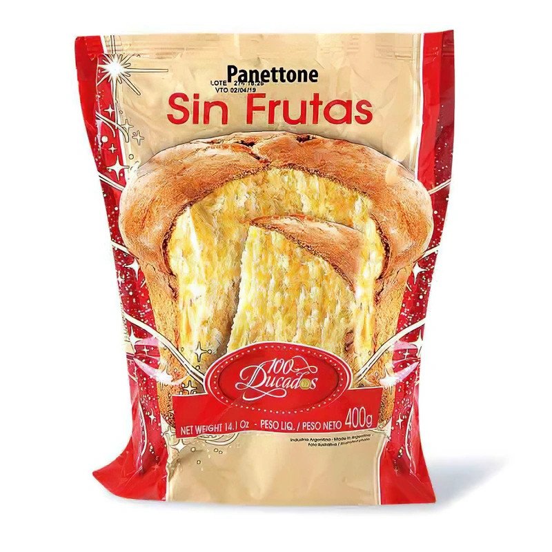 Pan Dulce Sin Frutas 100 Ducados 400 G | DiDonato
