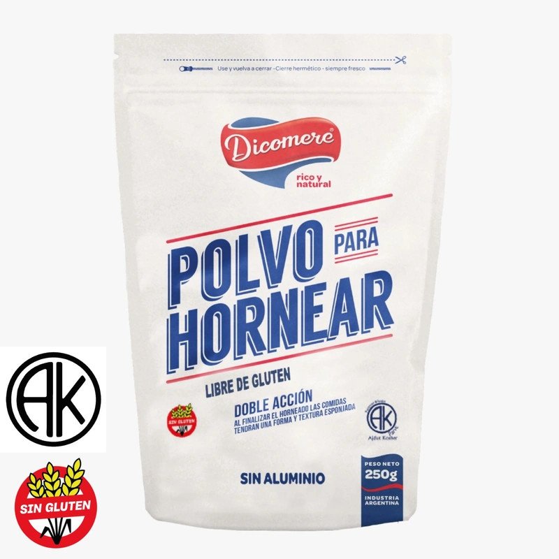 Polvo Para Hornear Sin TACC Dicomere 250 G | DiDonato