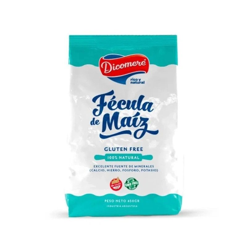 Fécula De Maíz Sin TACC Dicomere 450 G | DiDonato