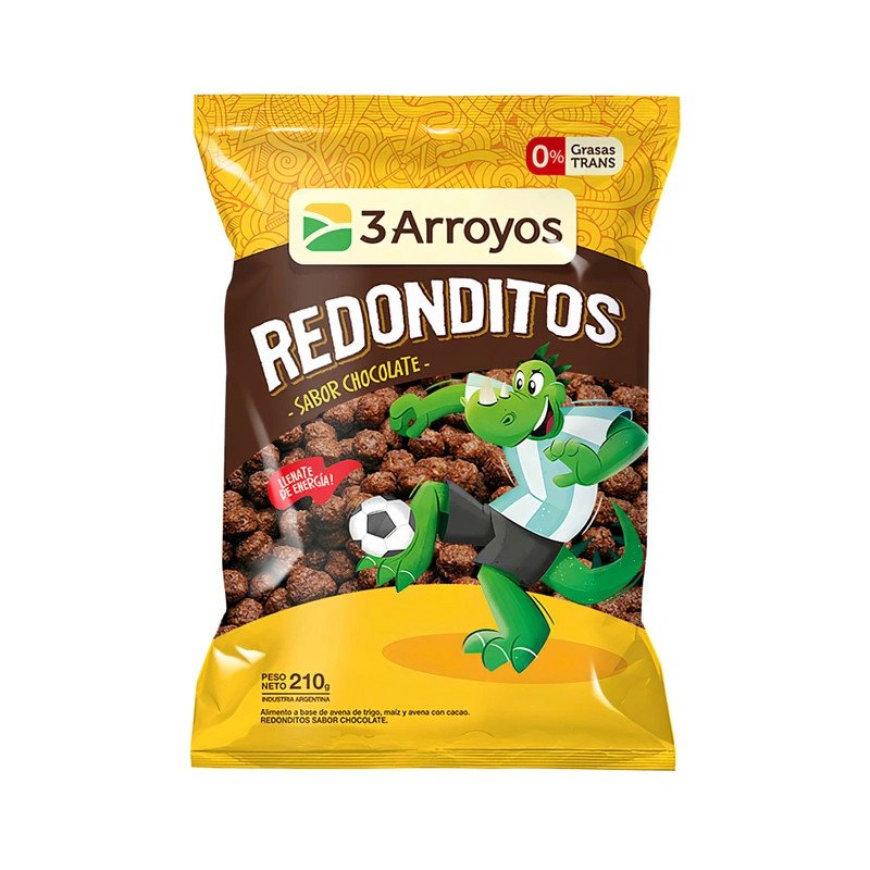 Cereales Redonditos De Chocolate 3 Arroyos 210 G | DiDonato