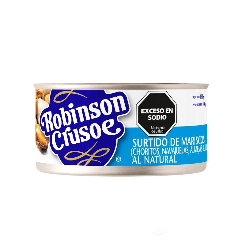 Surtido De Mariscos Al Natural Robinson Crusoe 190 G | DiDonato