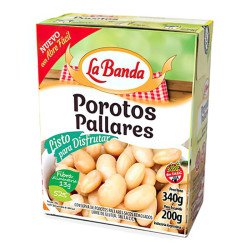 Porotos Pallares En Tetra La Banda 350 G | DiDonato