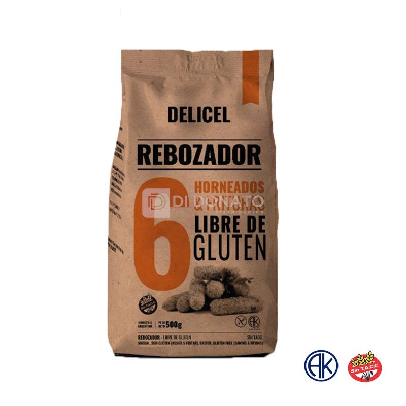 Rebozador Para Horno Y Frituras Sin TACC Delicel 500 G | DiDonato