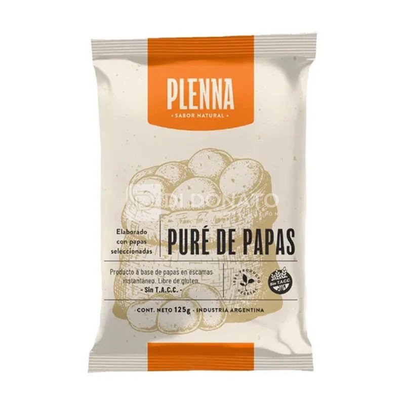 Puré De Papas Instantáneo Plenna 100 G | DiDonato