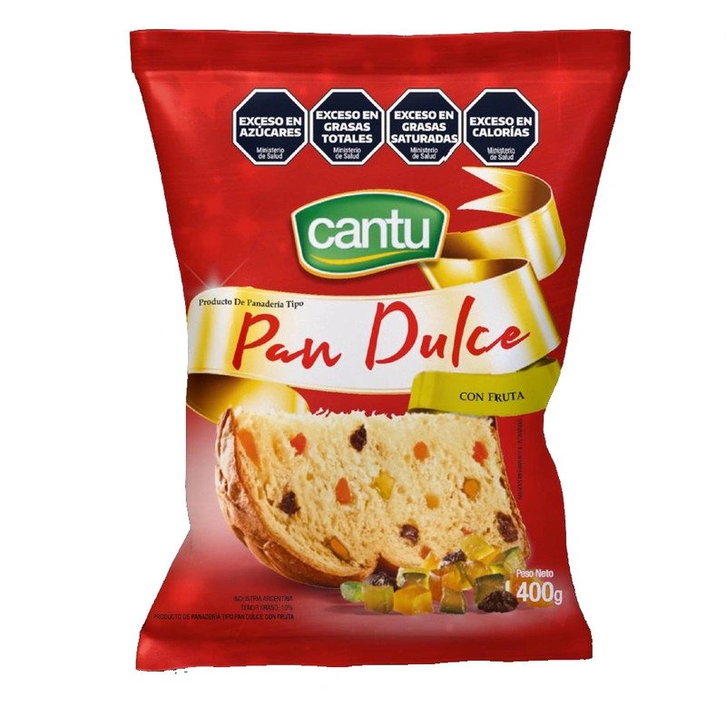 Panettone Con Frutas Y Pasas Cantu 400 G | DiDonato