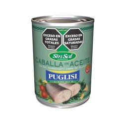 Caballa Sin Sal En Aceite Puglisi 380 G | DiDonato