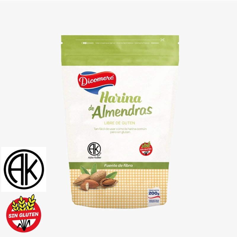Harina De Almendras Sin TACC Dicomere 200 G | DiDonato