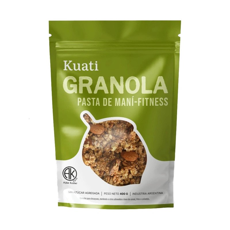 Granola Con Pasta De Maní En Doypack Kuati 400 G | DiDonato