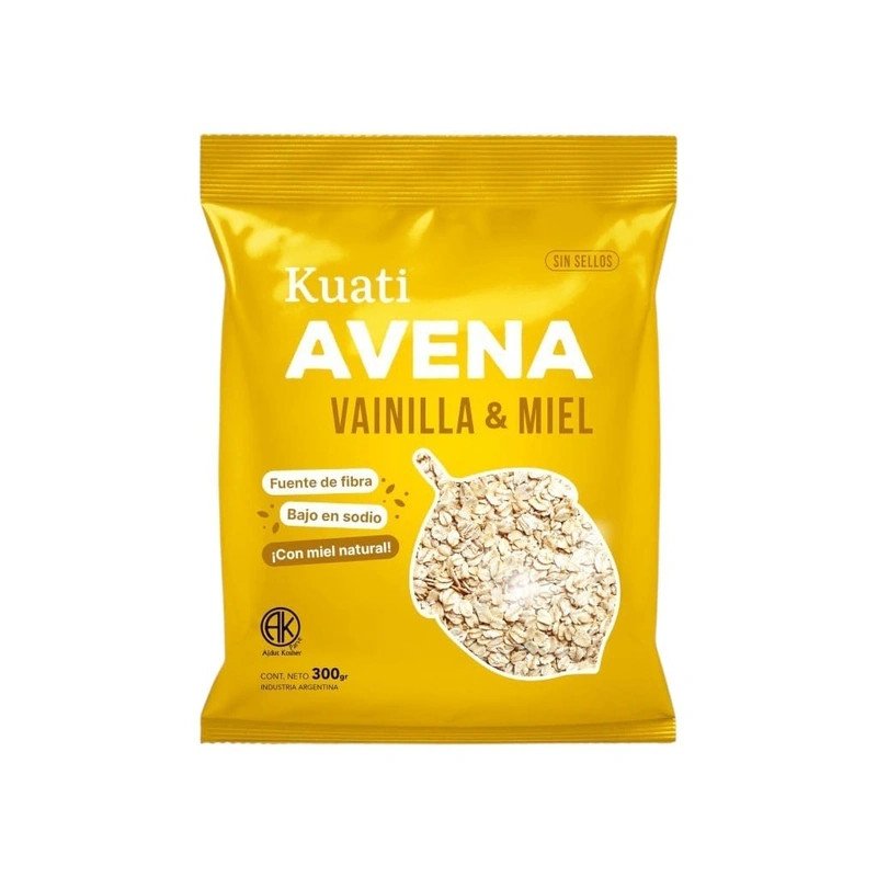 Avena Con Vainilla Y Miel Kuati 300 G | DiDonato