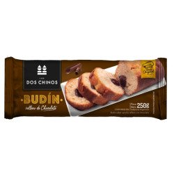 Budín De Vainilla Relleno De Chocolate Negro Los Dos Chinos 250 G | DiDonato
