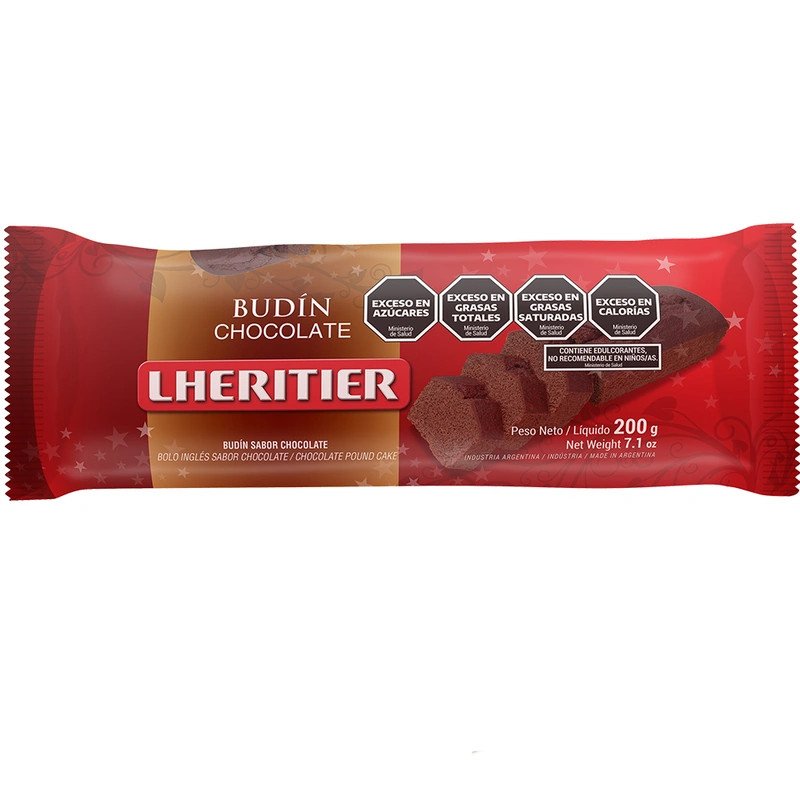 Budín De Chocolate Lheritier 200 G | DiDonato