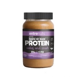 Pasta De Maní Protein Cookies And Cream Entrenuts 370 G | DiDonato