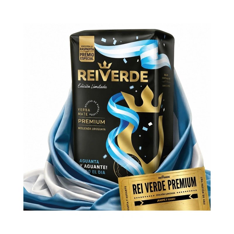 Yerba Mate Edición Especial Premium Rei Verde 1 Kg | DiDonato