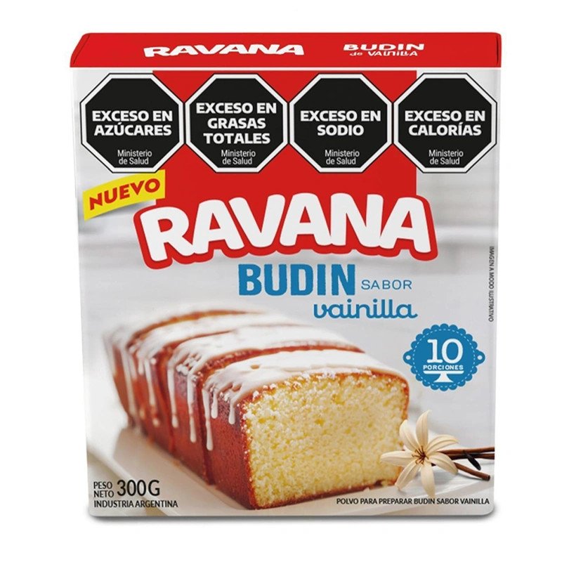 Budín De Vainilla Ravana 300 G | DiDonato