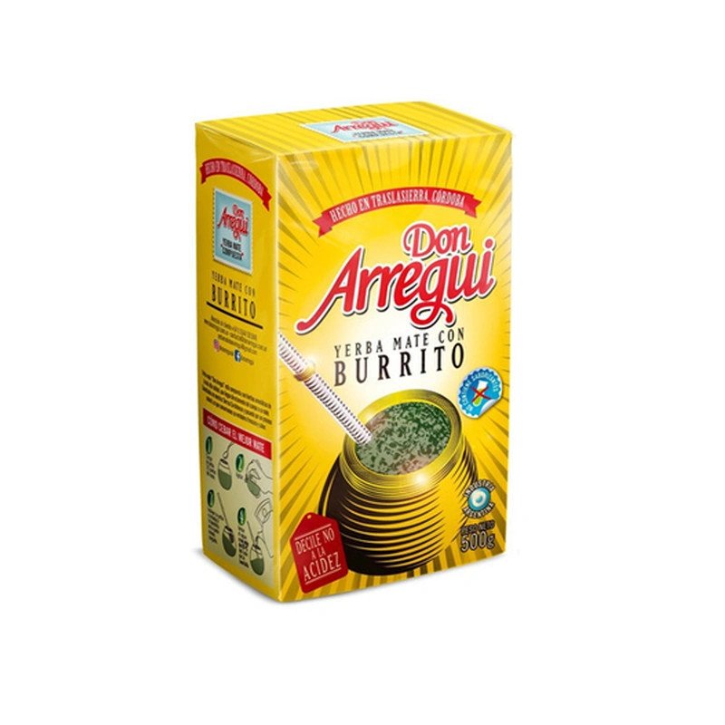Yerba Mate Con Burrito Don Arregui 500 G | DiDonato