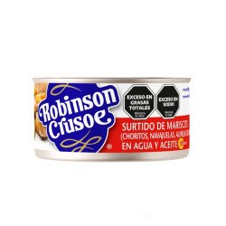 Surtido De Mariscos En Aceite Robinson Crusoe 190 G | DiDonato