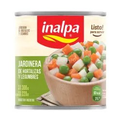什錦蔬菜 豆類 與 蔬菜 INALPA 300 g