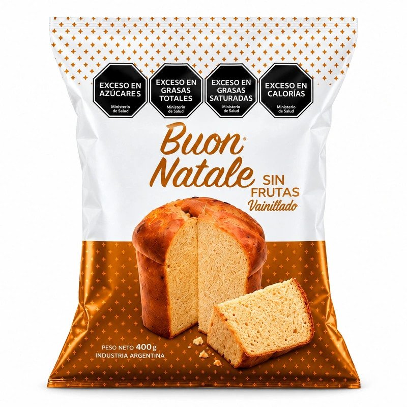 Pan Dulce Sin Frutas Buon Natale 400 G | DiDonato