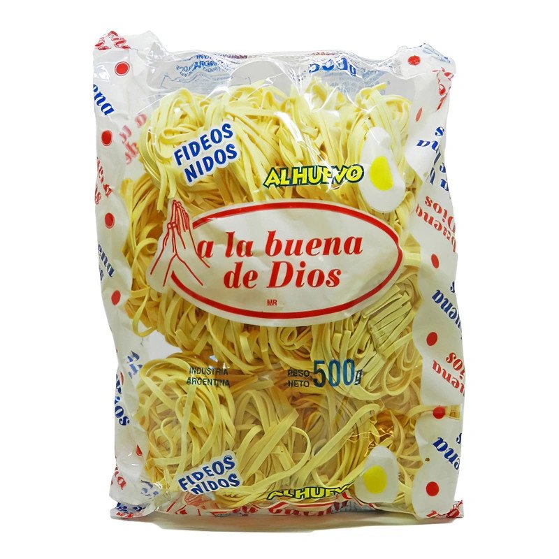 Fideos Nidos N° 2 A La Buena De Dios 500 G | DiDonato