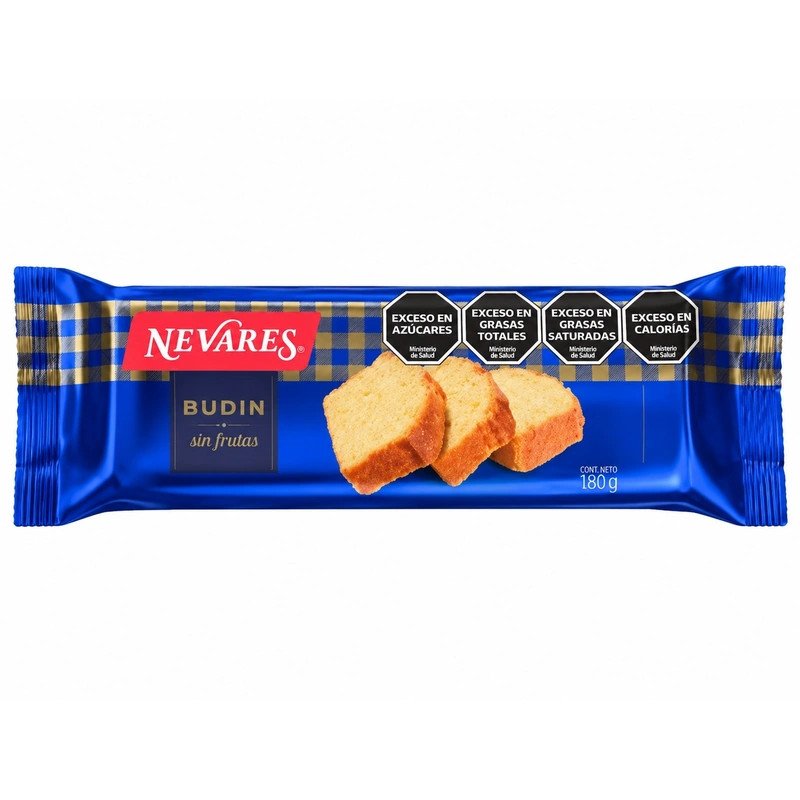 Budín Sin Frutas Nevares 180 G | DiDonato