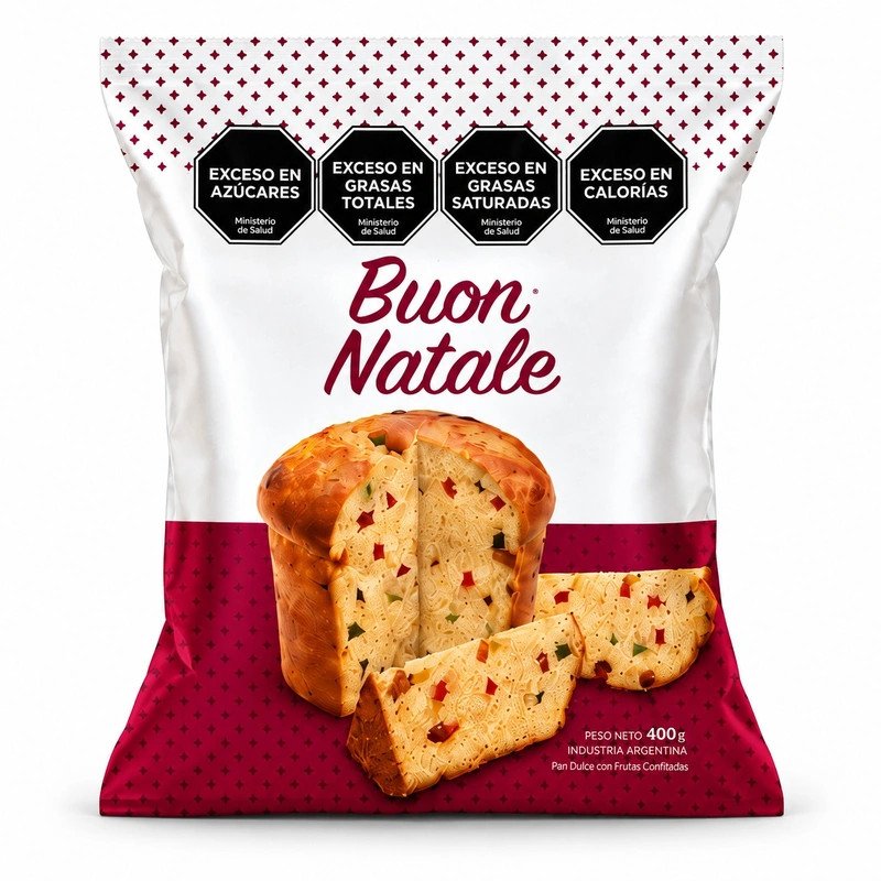 Pan Dulce Con Frutas Buon Natale 400 G | DiDonato