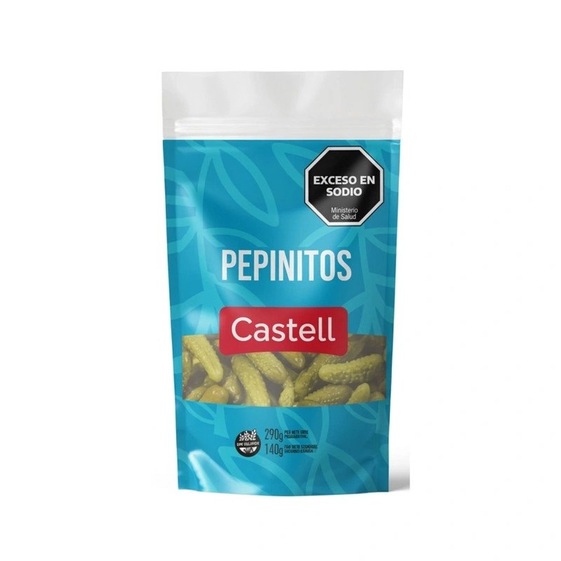 Pepinitos En Doypack Castell 140 G | DiDonato